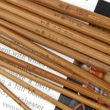 Maxbell 11 Sets 4.9" Bamboo Knitting DIY Double Pointed 2.0--5.0mm +11 Circular Needles