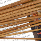 Maxbell 11 Sets 4.9" Bamboo Knitting DIY Double Pointed 2.0--5.0mm +11 Circular Needles