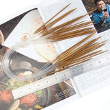 Maxbell 11 Sets 4.9" Bamboo Knitting DIY Double Pointed 2.0--5.0mm +11 Circular Needles