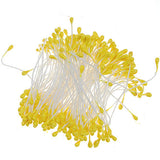 Maxbell 340pcs Yellow+ White Mini Bouquet Artificial Flower Stamen Millinery Sugarcraft