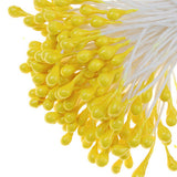 Maxbell 340pcs Yellow+ White Mini Bouquet Artificial Flower Stamen Millinery Sugarcraft