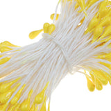 Maxbell 340pcs Yellow+ White Mini Bouquet Artificial Flower Stamen Millinery Sugarcraft