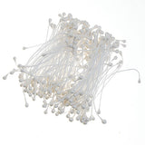 Maxbell 340pcs Yellow+ White Mini Bouquet Artificial Flower Stamen Millinery Sugarcraft