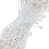 Maxbell 340pcs Yellow+ White Mini Bouquet Artificial Flower Stamen Millinery Sugarcraft