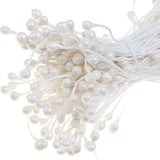 Maxbell 3x 170pc Beaded Pearl Floral Stamens SILK FLOWER HAT MAKE DIY Craft Favors
