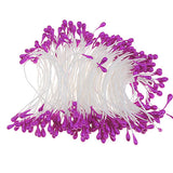 Maxbell 3x 170pcs Pearl Double Tip Floral Stamens DIY Cake Sugar Craft Wedding Decor