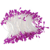 Maxbell 3x 170pcs Pearl Double Tip Floral Stamens DIY Cake Sugar Craft Wedding Decor