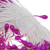 Maxbell 3x 170pcs Pearl Double Tip Floral Stamens DIY Cake Sugar Craft Wedding Decor