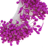 Maxbell 3x 170pcs Pearl Double Tip Floral Stamens DIY Cake Sugar Craft Wedding Decor