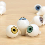 Maxbell 2 x 16Pcs 14mm 16mm Round Acrylic Doll Eyes Eyeballs for Porcelain Dolls Masks