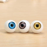 Maxbell 2 x 16Pcs 14mm 16mm Round Acrylic Doll Eyes Eyeballs for Porcelain Dolls Masks