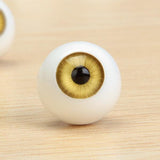 Maxbell 2 x 16Pcs 14mm 16mm Round Acrylic Doll Eyes Eyeballs for Porcelain Dolls Masks