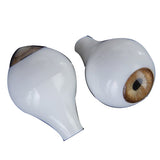 Maxbell 2 x 16Pcs 14mm 16mm Round Acrylic Doll Eyes Eyeballs for Porcelain Dolls Masks