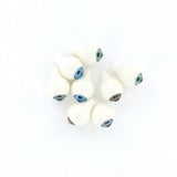 Maxbell 2 x 16Pcs 14mm 16mm Round Acrylic Doll Eyes Eyeballs for Porcelain Dolls Masks