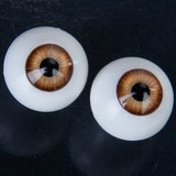 Maxbell 2 x 16Pcs 14mm 16mm Round Acrylic Doll Eyes Eyeballs for Porcelain Dolls Masks