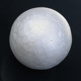 Maxbell 20x10pcs White Christmas Modelling Craft Polystyrene Foam Ball Sphere  6cm