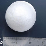 Maxbell 30 Pieces 4cm 6cm 7cm White Modelling Craft Styrofoam Polystyrene Foam Balls