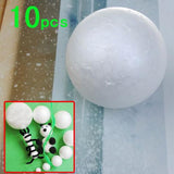 Maxbell 30 Pieces 4cm 6cm 7cm White Modelling Craft Styrofoam Polystyrene Foam Balls