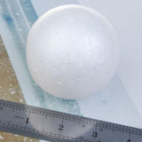 Maxbell 30 Pieces 4cm 6cm 7cm White Modelling Craft Styrofoam Polystyrene Foam Balls