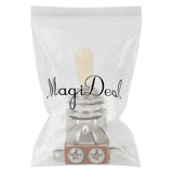 Maxbell 4x3-way Toggle Switch for Les Paul Electric Guitar - Silver w/ Cream Tip