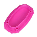 Maxbell Dining Room Furniture Dining Table Set for Barbie Doll Shocking Pink & White