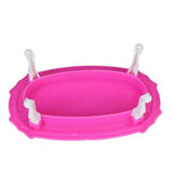 Maxbell Dining Room Furniture Dining Table Set for Barbie Doll Shocking Pink & White