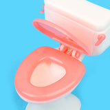 Maxbell Doll House Dollhouse Furniture Bathroom Set Toilet and Sink for 12inch dolls