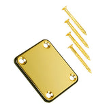 Maxbell Guitar Pickup Cover Knob Switch Tip + Neck Plate Screw for Electric Guitar