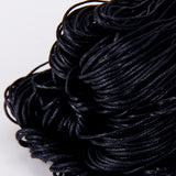 Maxbell 2X 45 Meters Black Waxed Cotton Beading Cord Bead Strap String 1mm