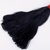 Maxbell 2X 45 Meters Black Waxed Cotton Beading Cord Bead Strap String 1mm