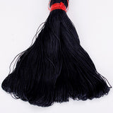 Maxbell 2X 45 Meters Black Waxed Cotton Beading Cord Bead Strap String 1mm