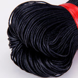 Maxbell 2X 45 Meters Black Waxed Cotton Beading Cord Bead Strap String 1mm