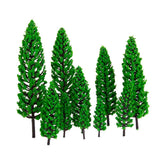 Maxbell 20 Pieces Model Trees Bottle Palm Trees Layout Train Scenery Landscape