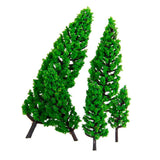 Maxbell 20 Pieces Model Trees Bottle Palm Trees Layout Train Scenery Landscape
