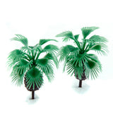 Maxbell 20 Pieces Model Trees Bottle Palm Trees Layout Train Scenery Landscape
