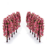 Maxbell 12 Model Tree Train Wargame Scenery Layout 1:50+20 Trees 1:200+40 Trees 1:100