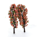Maxbell 12 Model Tree Train Wargame Scenery Layout 1:50+20 Trees 1:200+40 Trees 1:100