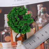 Maxbell 40pcs Plastic Scenery Landscape Train Green Model Trees Scale 1/100 HO Scale - Aladdin Shoppers