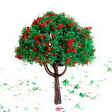 Maxbell 1/100 Scale Model Trees with Flowers and Model Ground Cover Flowering Plants