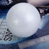 Maxbell 20pcs 10cm White Modelling Craft Polystyrene Foam Balls Spheres