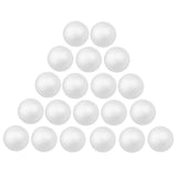 Maxbell 20pcs 10cm White Modelling Craft Polystyrene Foam Balls Spheres