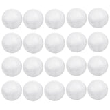 Maxbell 20pcs 10cm White Modelling Craft Polystyrene Foam Balls Spheres