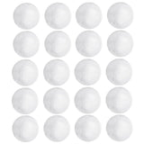 Maxbell 20pcs 10cm White Modelling Craft Polystyrene Foam Balls Spheres
