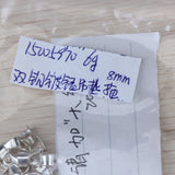 Maxbell 20pcs Silver Plate Pendant Pinch Bails Ring+20pcs Pendant Pinch Bails 0.9 inch