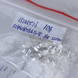 Maxbell 2x 20 Silver Plated Charm Pendant Pinch Clip Bail Connector DIY Findings 2 Sizes