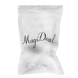 Maxbell 8x20pcs Silver Plate Pendant Pinch Bails 0.9 inch