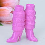 Maxbell 11 Pairs High Heel Shoes Boots Sandals For Dolls
