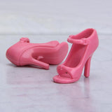 Maxbell 11 Pairs High Heel Shoes Boots Sandals For Dolls