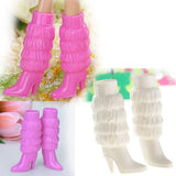 Maxbell 11 Pairs High Heel Shoes Boots Sandals For Dolls