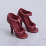 Maxbell 11 Pairs High Heel Shoes Boots Sandals For Dolls